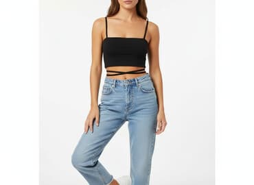 koszulki na ramiączkach plus size: PrettyLittleThing, Top damski, rozmiar S — 7