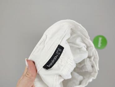 biale szerokie jeansy: Janina, Jeansy damskie, rozmiar M — 4