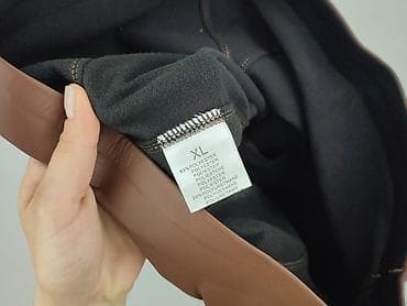 botki c: Legginsy Ze skóry ekologicznej damskie, rozmiar XL — 5