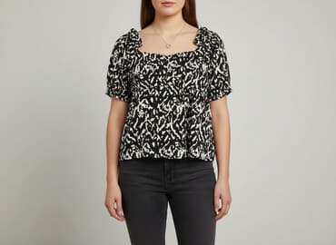 bluzki basic czarne: Bluzka damska, rozmiar XL — 7