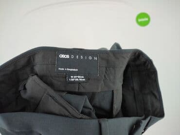 spodnie dril: ASOS Design, Spodnie materiałowe damskie, rozmiar M — 4