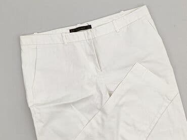 zara biale spodnie: Zara, Spodnie materiałowe damskie, rozmiar L — 1
