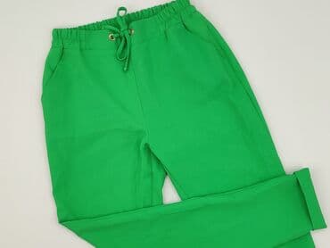 Material trousers for women, M