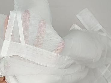 Artykuły papiernicze: Firanka panelowa „NINA” z tunelami i troczkami - Kolor: biały — 5