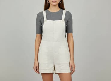 sandały na paskach: Stradivarius, Kombinezon damski, rozmiar S — 7