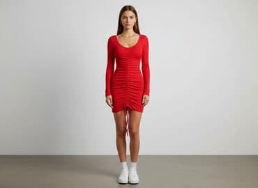 lateks sukienki: PrettyLittleThing, Women`s dress, size 2XS — 1