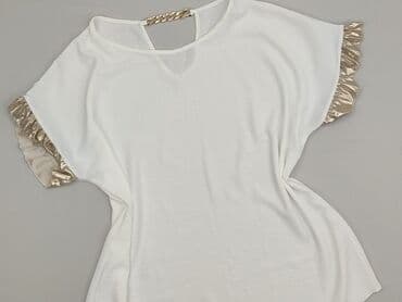 srebrne bluzki wieczorowe: Bluzka damska, rozmiar 5XL — 1