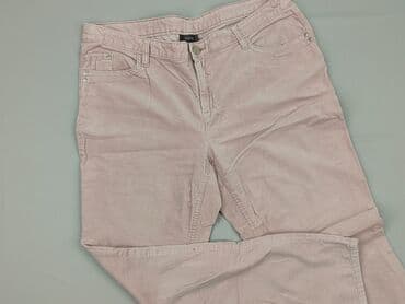 joggery bawełniane damskie: Yessica, Spodnie materiałowe damskie, rozmiar 2XL — 1