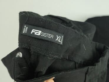 spodnie cargi: FB Sister, Spodnie materiałowe damskie, rozmiar XL — 4