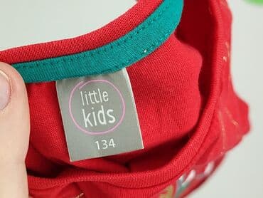 sukienka biala koronkowa: Sweatshirt, Little kids, 9 years, 128-134 cm, condition - Perfect — 4