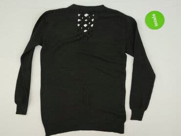 sweter z wiązaniem na plecach: Sweter damski, rozmiar S — 3