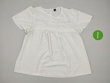 biala bluzka: Shein, Bluzka damska, rozmiar 2XL — 2