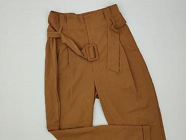 Ubrania damskie: Bershka, Spodnie materiałowe damskie, rozmiar 2XS — 1