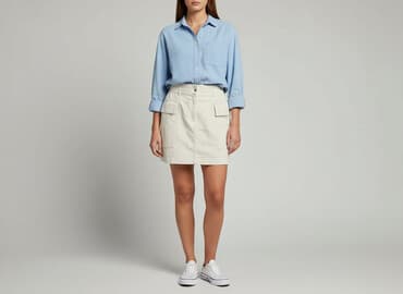 spódniczka jeansowe hm: H&M, Spódnica damska, rozmiar 2XL — 6