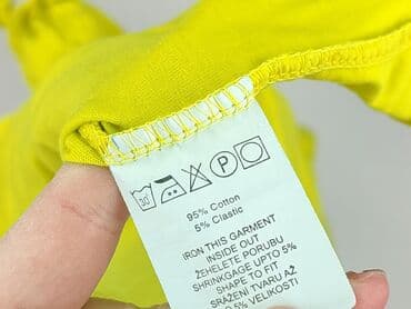 żółte bluzki z krótkim rękawem: Bluzka damska, rozmiar M — 4