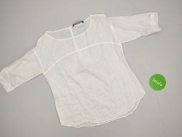 zara biała bluza: Zara, Bluzka damska, rozmiar L — 2
