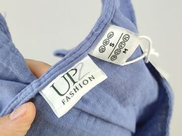 niebieska satynowa sukienka zara: UP2Fashion, Women's blouse, size M (EU 38) — 4