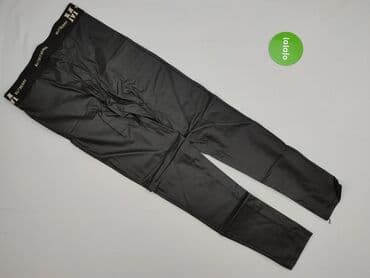 legginsy woskowane ocieplane: Leggings, Legginsy Ze skóry ekologicznej damskie, rozmiar L — 3