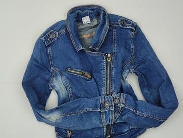 dżinsy motocyklowe damskie: Kurtka jeansowa damska, rozmiar L — 2