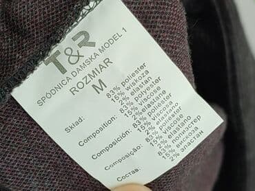 spódnice srebrne plisowane: Women`s skirt, size M (EU 38) — 5