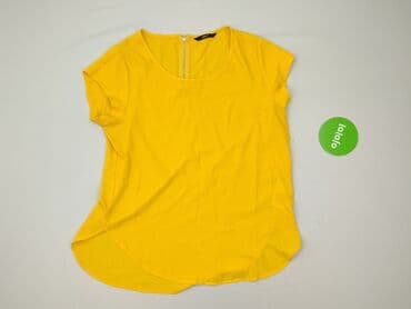 żółte bluzki z krótkim rękawem: ONLY, Bluzka damska, rozmiar M — 2