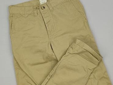 czarne cargo pull and bear: Spodnie materiałowe damskie, rozmiar XS — 1