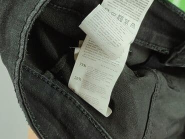 krótkie spodenki damskie jeansowe czarne: Sinsay, Szorty damskie, rozmiar S — 5