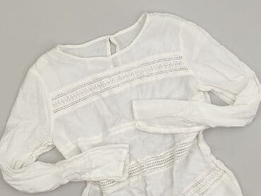 biała jedwabna bluzka damska: Bluzka damska, rozmiar S — 1