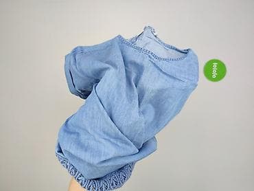 chabrowa bluzki plus size: Bluzka damska, rozmiar 4XL — 5