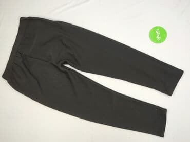 legginsy jeździeckie ocieplane: Spodnie materiałowe damskie, rozmiar 2XL — 4