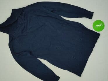 sweter z tiulowymi rękawami: Sweter damski, rozmiar M — 3