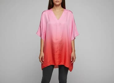 deichmann czarne sandały: Black, Tunika damska, rozmiar S — 6