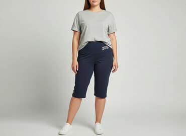 leginsy xl: Spodnie 3/4 damskie, rozmiar XL — 7