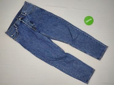 biale szerokie jeansy: Jeansy dla mężczyzn, rozmiar M — 2