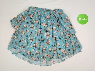 spódniczka alex biało niebieska: Spódnica damska, rozmiar S — 2