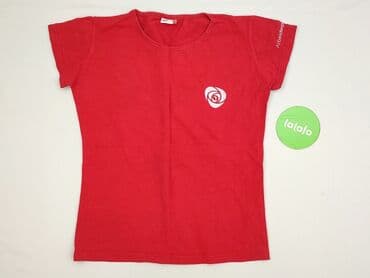 ubrania z flagą norwegii: T-shirt damski, rozmiar M — 2