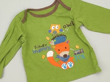 koszulki dla dzieci z fajnymi napisami: Sweatshirt, Mothercare, 9-12 months, condition - Good — 1