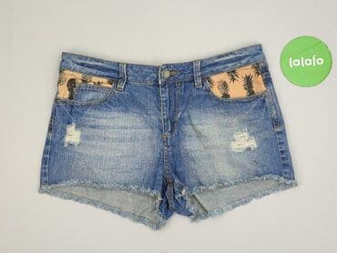 krótkie spodenki z dziurami: F&F, Szorty damskie, rozmiar M — 2