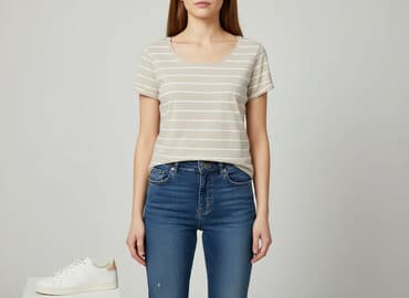 t shirt massey ferguson: Everme, T-shirt damski, rozmiar M — 8