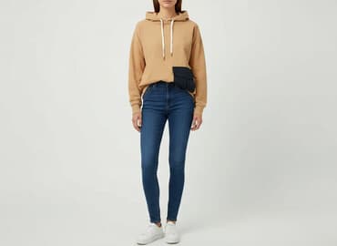 bluzy damskie polskie marki: Rue Paris, Bluza z kapturem damska, rozmiar S — 1