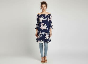 hiszpanka sukienka plus size: Sukienka damska, rozmiar S — 1