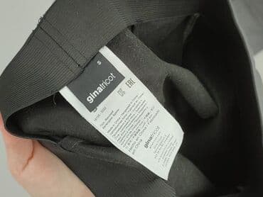 legginsy czarne woskowane: Gina Tricot, Legginsy Ze skóry ekologicznej damskie, rozmiar S — 4