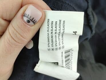 spodnie dla grubych: TXM, Spodnie materiałowe damskie, 4XL — 5