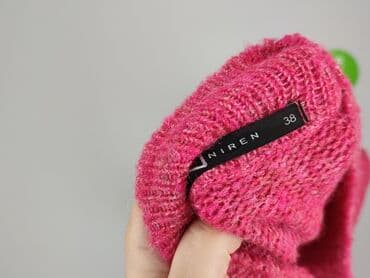 ponczo sweter: Kardigan damski, M — 4