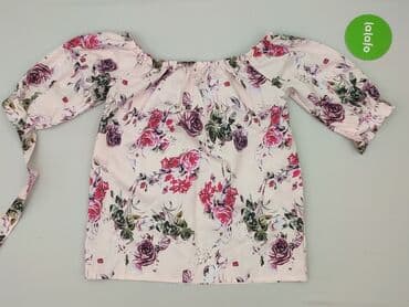 bluzki hiszpanki w kwiaty: Bluzka damska, rozmiar S — 3