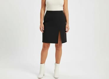 legginsy lateksowe z wysokim stanem: Agnes, Spódnica damska, 2XL — 7