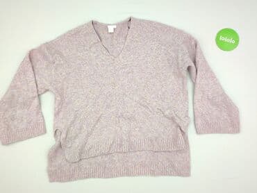 c a sweter w paski: H&M, Sweter damski, rozmiar M — 2