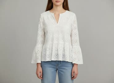 bluzki do plisowanej spódnicy: Bluzka damska, rozmiar S — 6