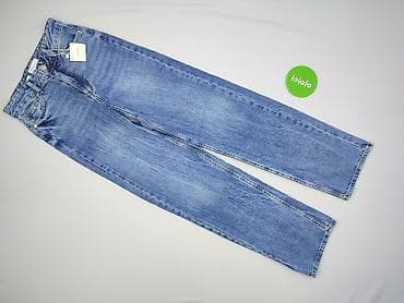 mango jeans balloon: Bershka, Jeansy damskie, rozmiar 2XS — 2
