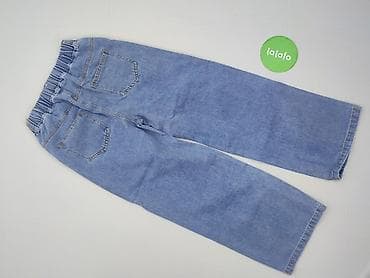 klapki sagan: Spodnie jeansowe, 10 lat, 134/140, stan - Idealny — 3
